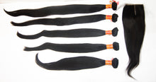 Load image into Gallery viewer, 5 Pack Brazilian hair 12&quot;-20&quot;