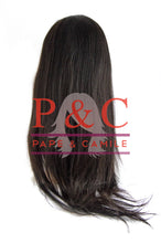 Load image into Gallery viewer, 1B Straight Brazilian Wig with Closure